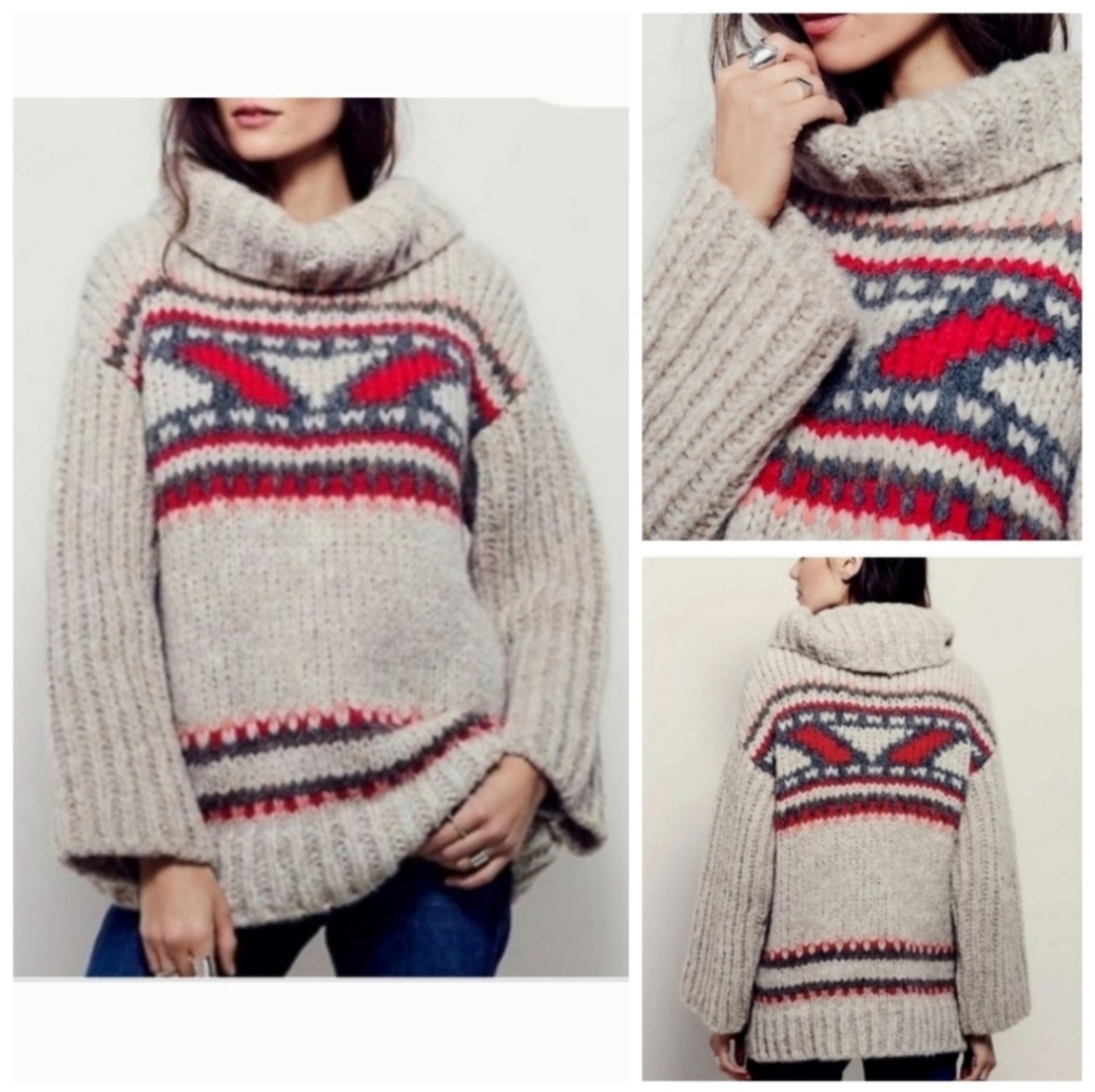 Free People Cozy Caravelli Sweater Alpaca Turtleneck — perfect for Fall!